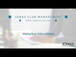System Administration - Making Basic Edits to Forms