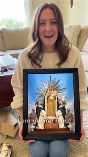 Our Lady of the Rosary 8 by 10 Print