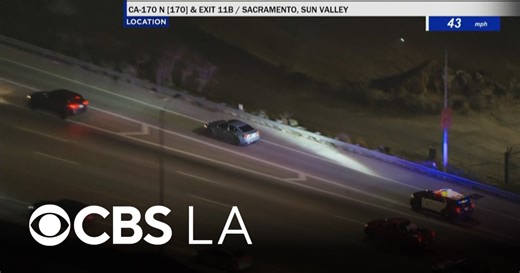 DUI driver leads police pursuit through San Fernando Valley and Ventura County