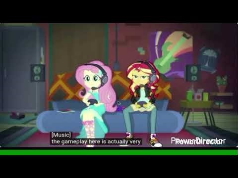 Sunset Shimmer plays a baby mlp nes game (Shimmer Code) #nes #mlp #sunsetshimmer