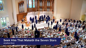 7.3K views · 175 reactions | Jonathan Dove's "Seek Him That Maketh the Seven Stars" has been a major highlight on our tour program, and with the beautiful organ at Moorings Presbyterian Church, we had to share the video of our performance of the piece in Naples with you. Enjoy some choral surround sound this afternoon! We still have four concerts left on our tour - see where you can hear us at www.ConcordiaTickets.com. | The Concordia Choir | Facebook