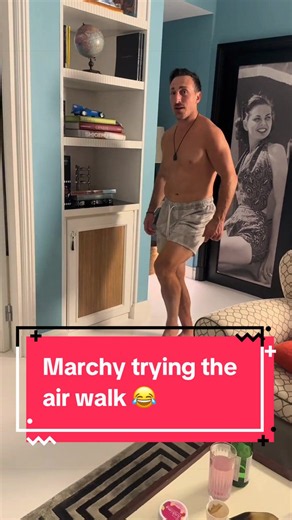 Never change Marchy 🤣 (via: @Katrina Marchand) | air walking