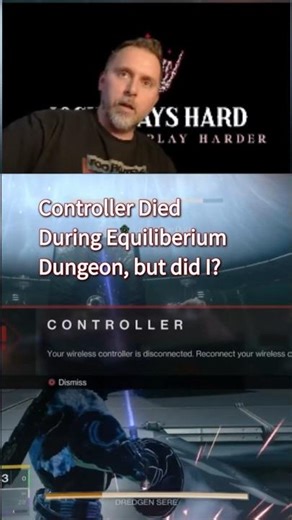 Controller Disconnected During the Hardest Boss Fight #destiny2 #shorts