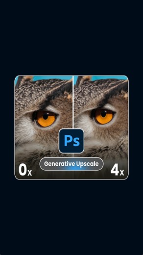 Adhil Noushad | Multimedia Faculty on Instagram: "Blurry photo? Let Photoshop 2026 fix it in seconds! 😍 The new Generative Upscale in Photoshop 2026 uses Adobe Firefly AI to boost image quality like magic sharper, clearer, and pro-level in one click! 💥 Try it now and see the AI power of next-gen photo editing. #photoshop2026 #generativeupscale #adobefirefly #aipowerediting #photoeditingreel #designtools"