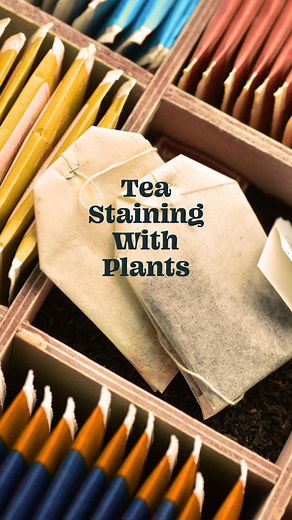 Deidre 🗝️ Thrift + Upcycle + DIY | How to Tea Dye Paper for a Vintage Look ☕️ | Easy DIY Paper Staining Tutorial Today we’re tea dyeing computer paper to give it that... | Instagram