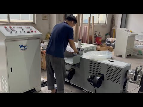 75 Model Plastic Granulator Machine | Plastic Pelletizing Test Run | Wintech Machinery