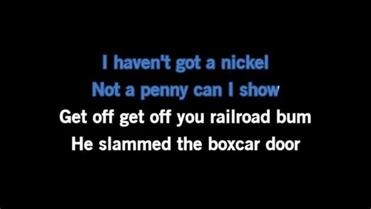 Karaoke Waiting for a Train - Jim Reeves - CDG, MP4, KFN - Karaoke Version