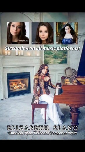Indulge in Classical Bliss with the sublime Classical tapestry of virtuoso concert pianist Elizabeth Spano streaming worldwide on Amazon Music, iTunes, and Spotify and "enjoy the music". • #ElizabethSpanoAmazonMusic #MP3 www.amazon.com/Elizabeth-Spano/ #ElizabethSpanoAppleMusic #AppleMusic #SpanoAppleMusic #SpanoOnAppleMusic 🎹🎶👉https://music.apple.com/ca/album/elizabeth-spano/818964045 #ElizabethSpanoOnSpotify #Spotify #SpanoSpotify #SpanoOnSpotify 🎹🎶👉https://open.spotify.com/album/0TcXx6X