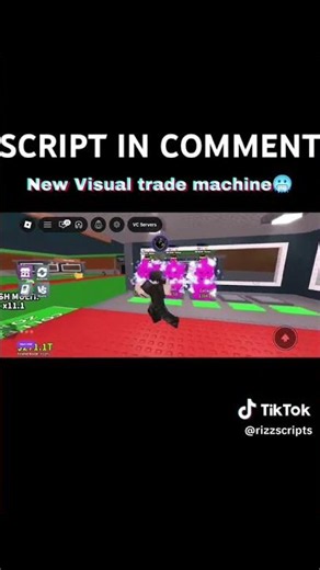 NEW OP VISUAL TRADE SCRIPT #robloxscript #scripting #freezetradescript #stealabrainrot