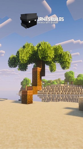 How to Build a Palm Tree in Minecraft