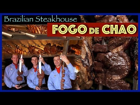 Brazilian Churrasco Steakhouse Fogo de Chao in Orlando, FL #rainorshinetravel #braziliansteakhouse