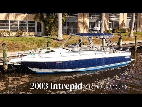 2003 Intrepid 310 Walkaround | Blue Top Yachting