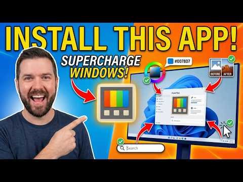 How to Optimize Windows 11 with Microsoft PowerToys (Full Guide)