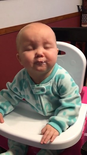 Baby tries bananas for the first time | Kai Baby TV