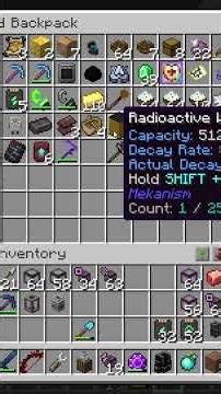 Radiation Poisoning is the Worse in Minecraft Create Mekanized End