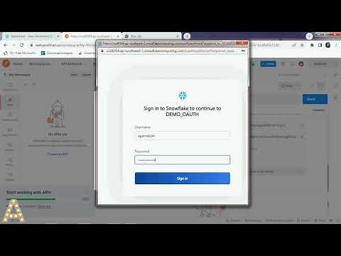 Snowflake ❄️ API using Oauth