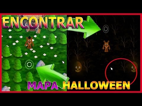 COMO ENTRAR Y ENCONTRAR EL MUNDO O MAPA HALLOWEEN UPDATE 2 FNAFWORLD
