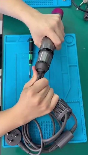 Power cord replacement tutorial for Dyson Airwrap Hair Styler HS01