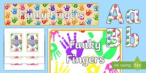 Funky Fingers Display Pack