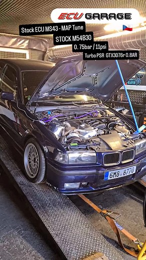 M54b30 stock engine with MS43 map tuned 0.75bar for @pan.stach Dnes naladěn e36 compact od @pan.stach Motor M54B30 neotevřený, sériová jednotka na novém softwaru Ms4x řízený MAP sensorem. Spec: @psr_pulsarturbo @ms4x_net @tialsport @fmic_eu #ecugaragecz #e36fanatics #e36 #bmwturbo #m54turbo #turbo #ms4x #maptuned #dynotune #dyno #drift #compact | ECU Garage CZ