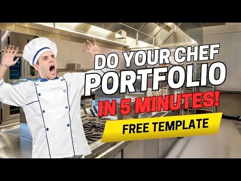 Create a Portfolio using Montclair Chef's Free Template