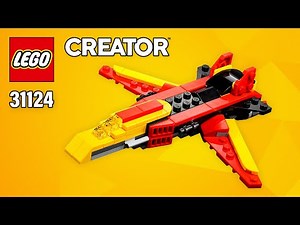 LEGO Airplane Jet (31124) from Creator Super Robot | Building Instructions | Top Brick Builder
