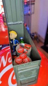 3.7K views · 377 reactions | Found this stash box in a super mutants old bunker, wonder what's in it. 類 #fallout #pov #thefalloutcollector #bethesda #lockpick #gaming #newvegas #nukacola #ncr #caesarslegion #ammocan #fallout3 #fallout4 #fallout76 #wastelander #stashbox #cosplay #bobblehead #vaulttec | The Fallout Collector | Facebook