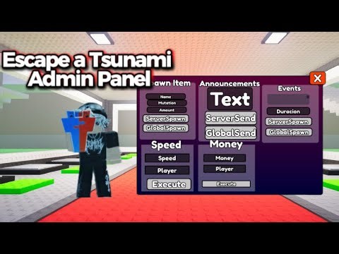 Escape a Tsunami Admin Panel | Studio Lite tutorial