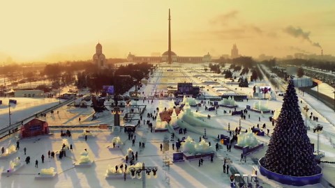 Lifted by Light: A Global Aerial Tour of Christmas Trees...