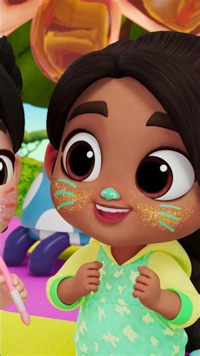 Making Friends is Fun 👧| Little Angel | Family Time! 👨‍👩‍👦