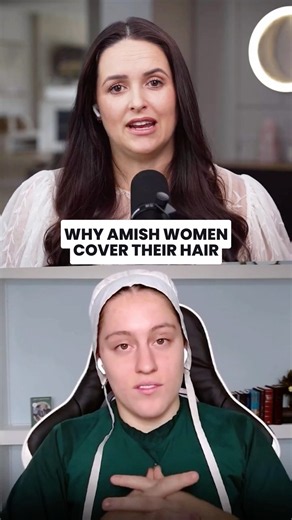 Why Amish Women Cover Their Hair #amish
