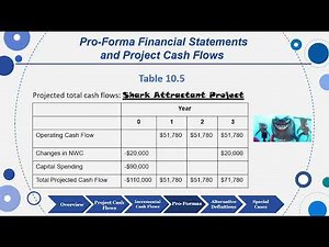 Session 10: Objective 4 - Pro-Forma Financial Statements and Project Cash Flows (2023)