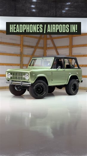 Maxlider Brothers Customs on Instagram: "FOR SALE: ‘67 Kiwi Green Bronco! . 3 year old frame-off custom built Bronco by Maxlider Bros supplier! . - Crate 302 V8 . - Automatic trans. - PS & PDB. - Tom’s Diamond stitch interior (YOU PICK COLOR). - 3” lift kit. - Interior cage . - 33” BFG’s on black Fuel Revolver OR polished classic wheels. - Full black soft top. - This Bronco runs and drives amazing! - TONS more! . $125K . . TEXT @maxliderjeff at: (309) 605-0753 . . . . . Maxlider Bros. is THE sou