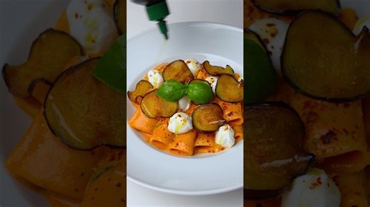 Enjoy delicious sicilian rigatoni