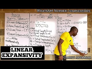 INTRODUCTION TO LINEAR EXPANSIVITY (Alpha) [ Definition,Derivation,Examples] WELL EXPLAINED #physics