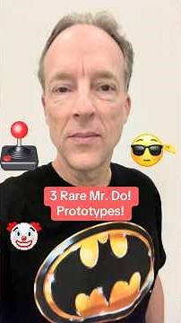3 Rare Prototype Mr. Do! Game Cartridges! ColecoVision, Atari 5200 & Atari 8-bit Computer