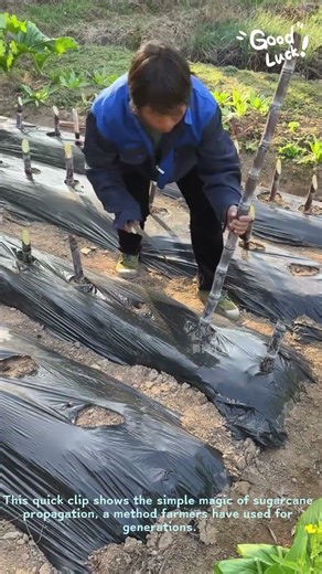 Easy Sugar Cane Propagation Trick