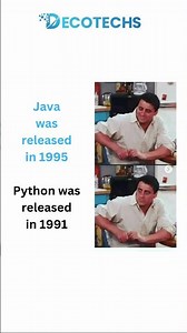 Python Came Before Java?🤯 | Quick Tech Facts
