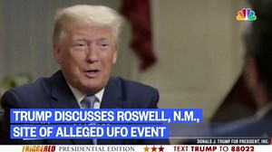 Trump says he's heard 'very interesting' things about Roswell, site of an alleged UFO event