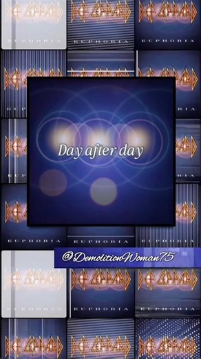 Def Leppard | Day After Day | Lyrics | GIF Video | Unofficial Video