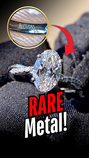 Palladium vs. Platinum? This Engagement Ring Might Surprise You.This engagement ring isn’t made from white gold or platinum… it’s palladium.Lightweight, naturally white, and hypoallergenic, palladium offers a sleek, low-maintenance look without rhodium plating. This custom oval diamond ring features a crisscross twist design that flows into the prongs—a truly unique build for a truly unique love story.Would you ever choose palladium over platinum?Click the link in my bio to start your own custom