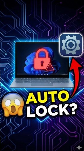 Windows 11 Auto Lock Problem 😱 Turn This OFF Now! #shorts
