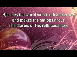 Joy to the World ~ Casting Crowns ~ lyric video