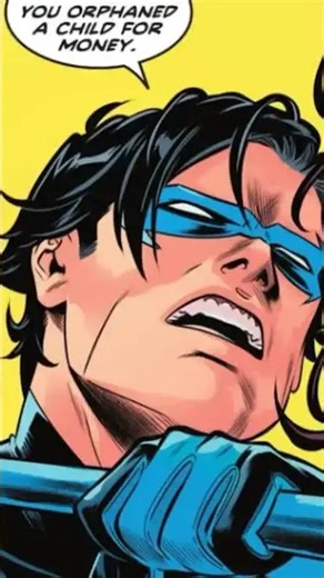Nightwing took a gunshot to save a child!