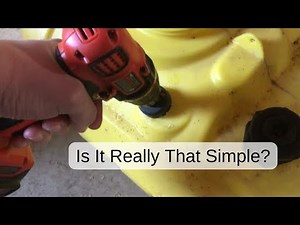 How to Add a Bulkhead Fitting to a Sprayer Tank