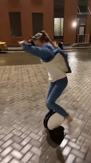 Hoverboard Night Ride Adventures on Paved Streets