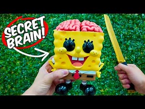 Secret Brain inside SPONGEBOB Funkopop
