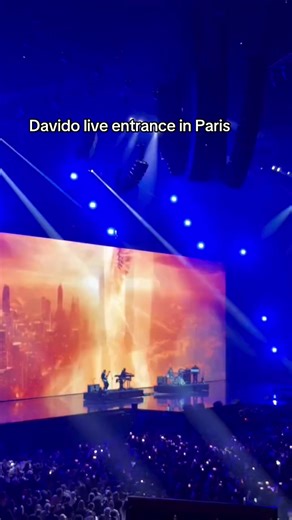 Davido Live Performance at Paris La Défense Arena