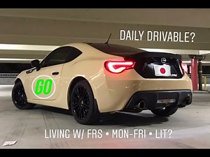 What it's like Living with a Scion FRS - Is it a GOOD Daily Driver? | 2013 Scion FR-S Review!