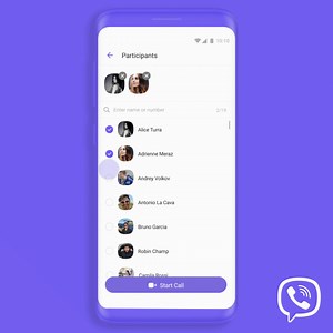 Start a new call in any group chat by selecting who joins - no more guilting friends into a call 😅😎 | Viber